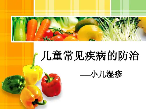  湿疹精品PPT课件