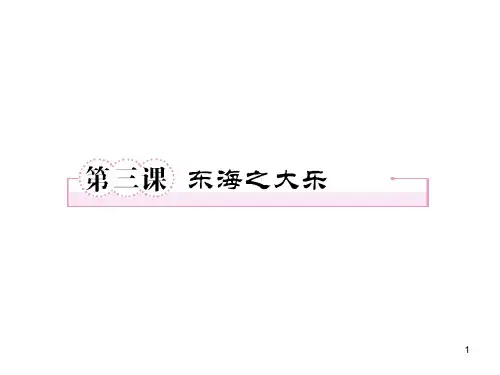 东海之大乐.PPT课件