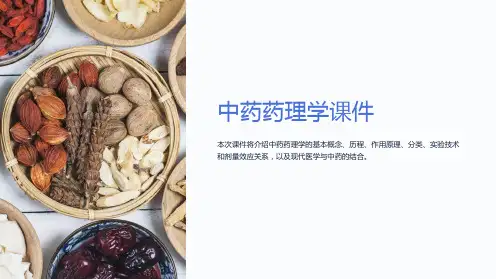 中药药理学课件