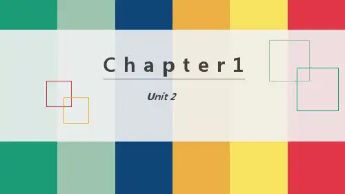 C1U2-每天十分钟日常英语口语PPT课件
