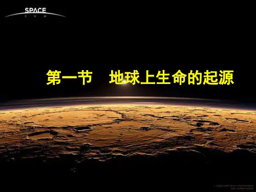 地球上生命的起源