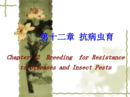 第十一章 抗病虫育种PPT课件