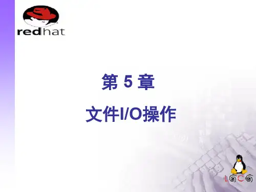 linux程序设计课件 第5章-文件IO操作