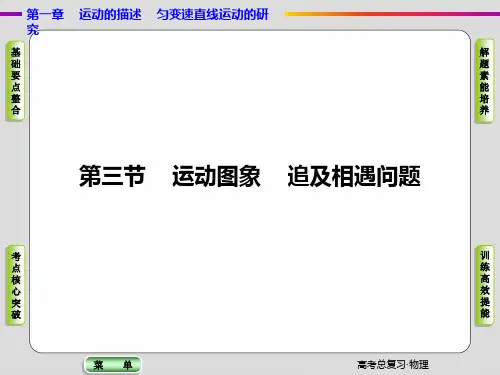 运动图象 追及相遇问题共59张 ppt课件