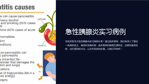 急性胰腺炎实习病例