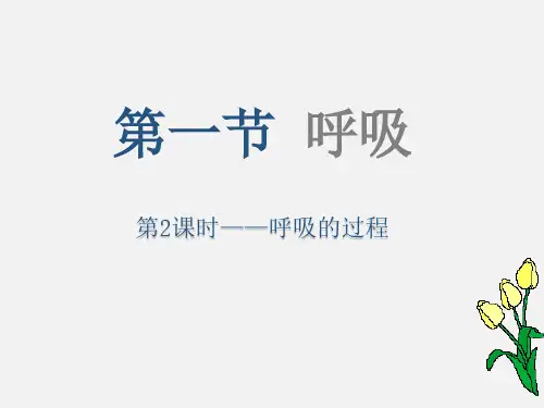 冀教版第三章第一节呼吸2