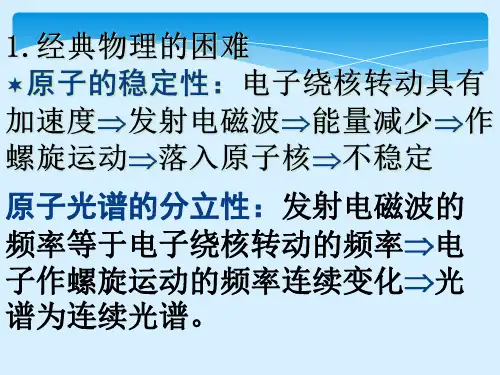 2020年高中物理竞赛辅导课件★★(F经典物理的困难)