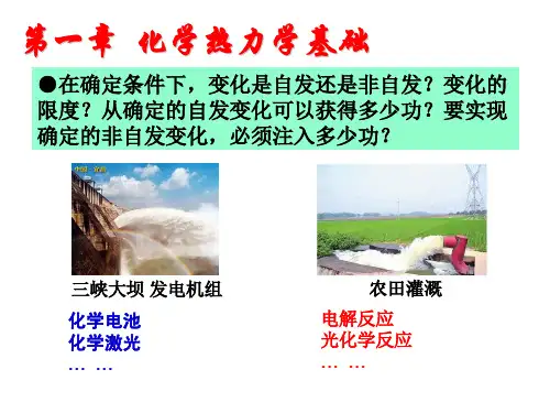 物理化学1.1-热力学基本概念