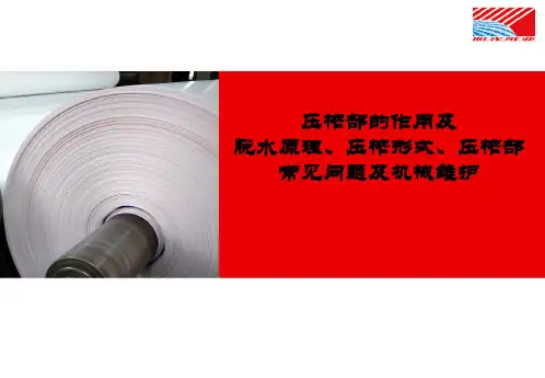 压榨部的作用