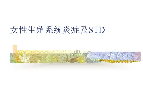 女性生殖系统炎症及STD