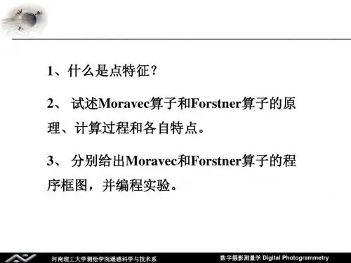 数字影像线特征提取
