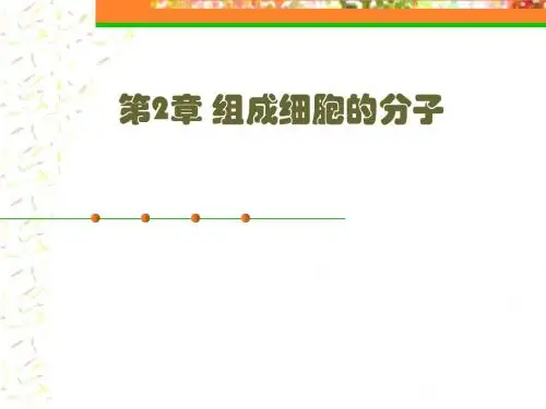 生物高中必修1第二章第一节课件1