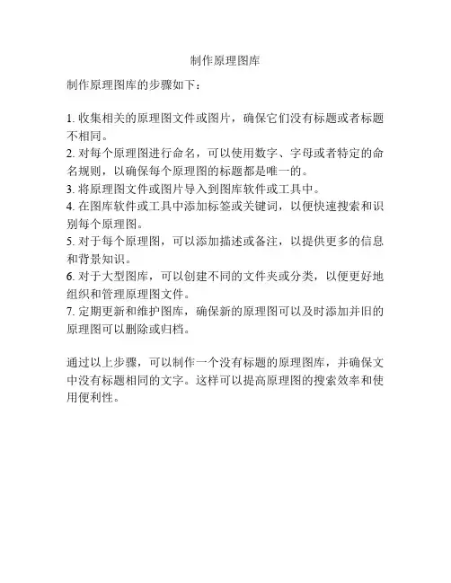 制作原理图库