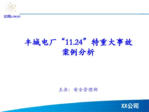 丰城电厂“1124”特重大事故案例分析报告