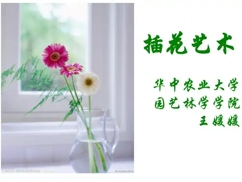 插花艺术 第一章 插花艺术概述