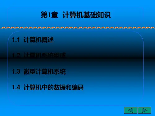 第1章-计算机基础知识PPT课件