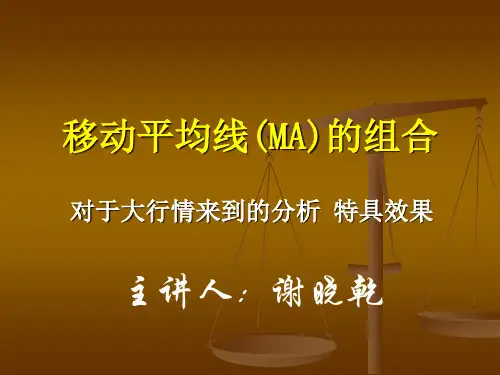 移动平均线(MA)组合分析