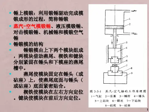 锻造工艺与模具设计-锤上模锻