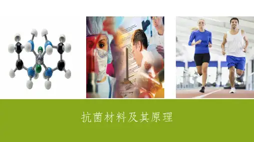 抗菌材料及其原理ppt课件