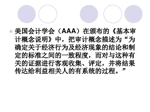 经济效益审计基本理论