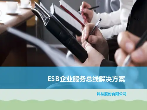 ESB企业服务总线解决方案(ppt 32页)