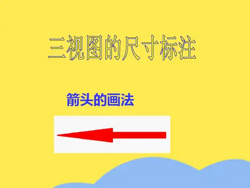 三视图的尺寸标注(“尺寸”相关文档)共9张