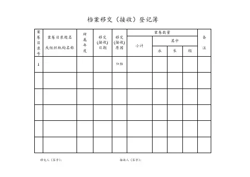 档案移交(接收)登记簿.doc