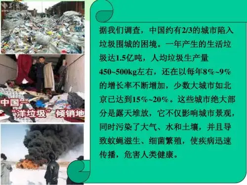 生活垃圾的分类处理