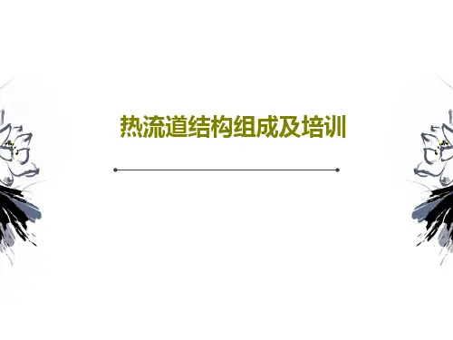 热流道结构组成及培训34页PPT