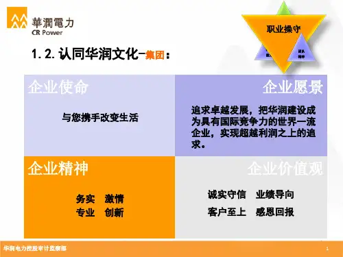 华润企业文化