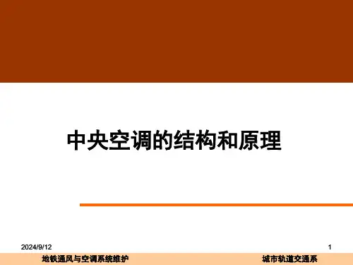 中央空调的结构和原理精讲