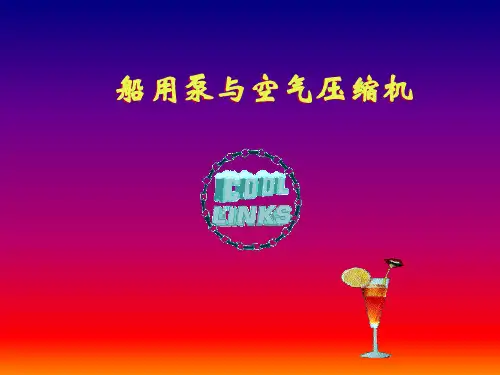 船用泵的原理总述