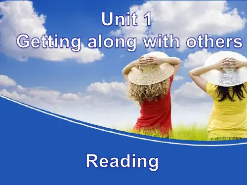 牛津译林模块五unit 1 reading (共25张PPT)