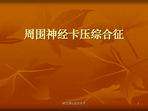 周围神经卡压综合征