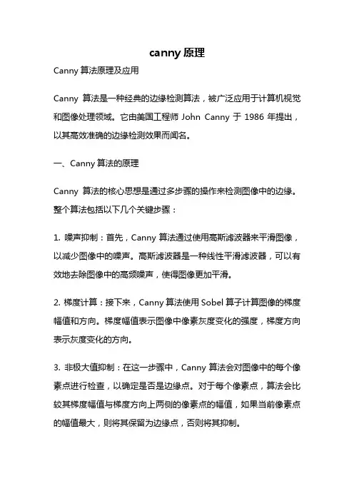 canny原理