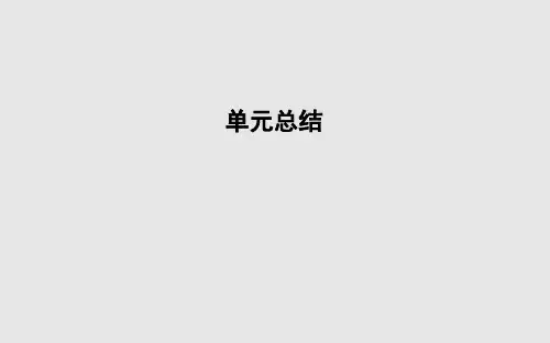 2019-2020学年度高中历史中外历史纲要第六单元  单元总结