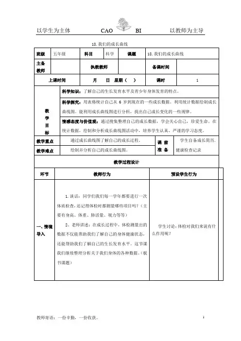 18.我们的成长曲线