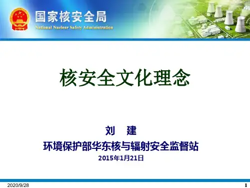 《核安全文化理念》PPT课件