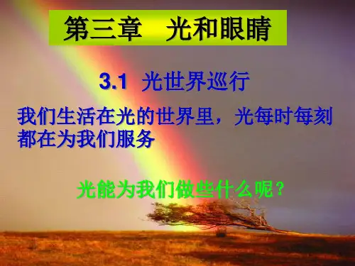 【二】3.1光世界巡行PPT课件