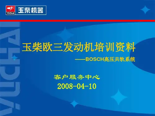 BOSCH—高压共轨泵系统