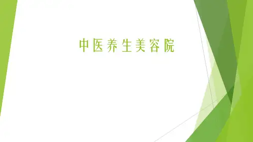 中医养生美容院创业计划书