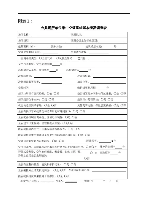 2011公共场所集中空调上报表(2)
