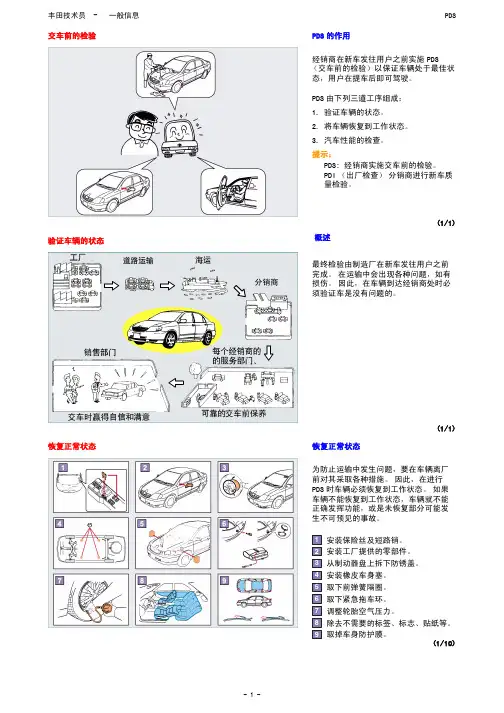 丰田PDS课程
