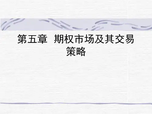 厦门大学金融工程课件第05章