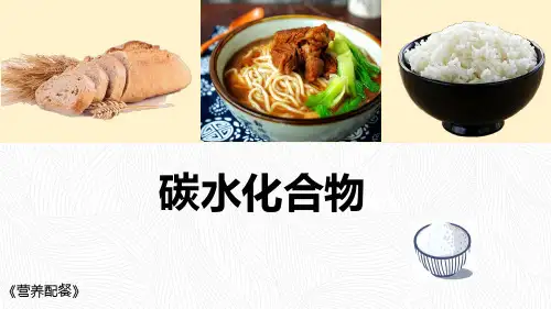 食品营养学之碳水化合物
