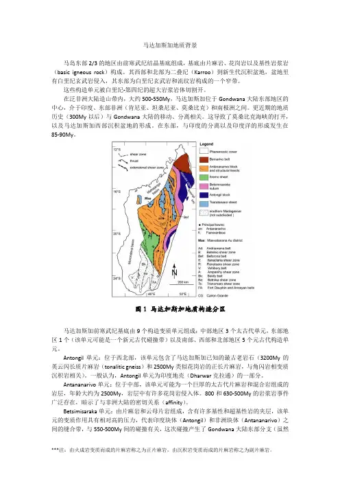 马达加斯加地质背景
