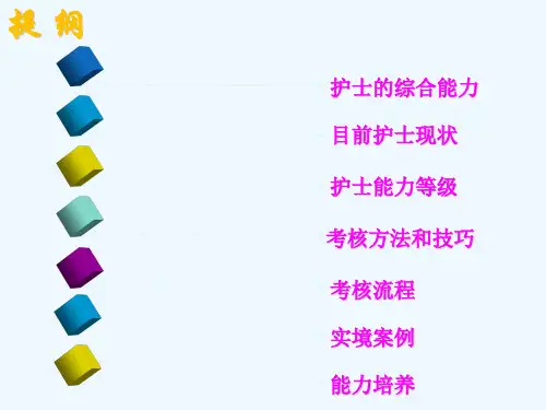 护士临床实践能力考核