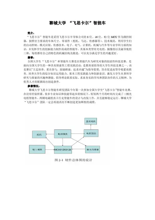 聊城大学飞思卡尔智能车