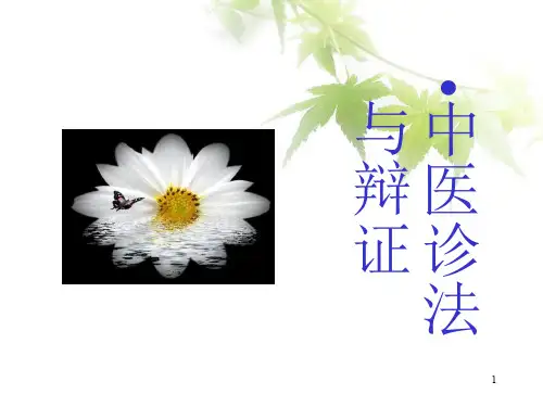 中医诊法与辩证PPT参考课件