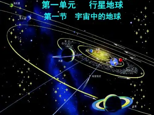 2017-2018学年人教版地理必修一1.1《宇宙中的地球》 (共42张PPT)